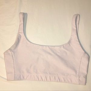 Outdoor Voices Double Time Bra in Light Pink - M
